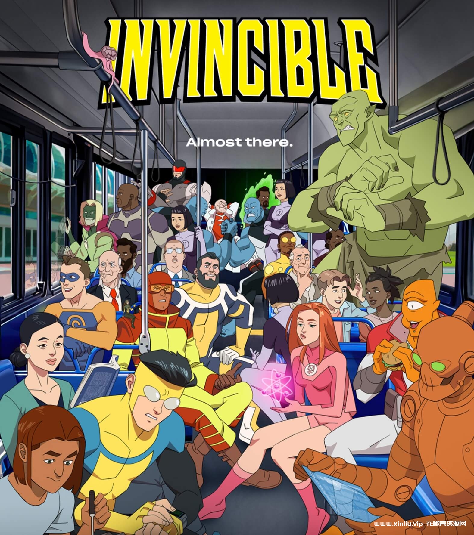 动画《无敌少侠/Invincible》全1-2季1080P超高清[MP4/25GB]云网盘下载，英语发音中文字幕，已做压缩处理，云网盘下载后解压使用，文件大小25GB。